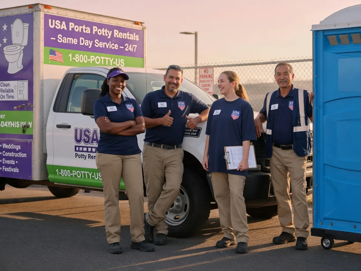 Porta Potty Rental company in Wellsville, OH